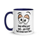 Humor Eye Roll Inner Color Mug - Max & Co Tees