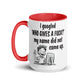 Humor Googled Inner Color Mug - Max & Co Tees