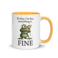 Humor I'm Fine Inner Color Mug - Max & Co Tees