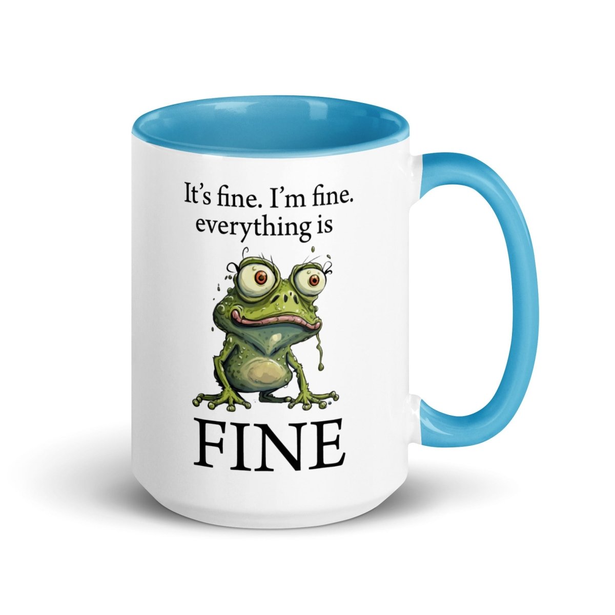 Humor I'm Fine Inner Color Mug - Max & Co Tees