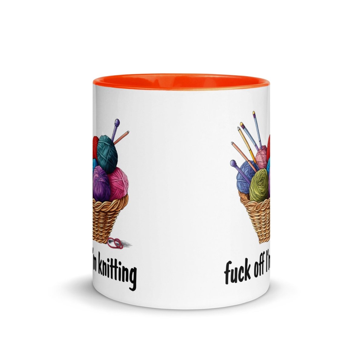 Humor Knitting Inner Color Mug - Max & Co Tees