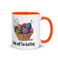 Humor Knitting Inner Color Mug - Max & Co Tees