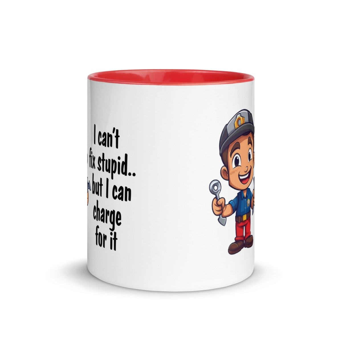 Humor Mechanic Charge Inner Color Mug - Max & Co Tees
