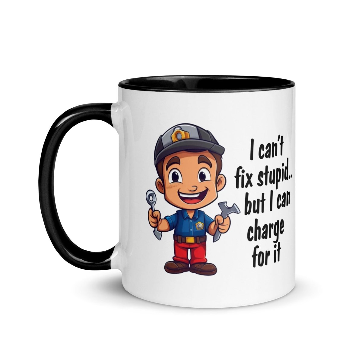 Humor Mechanic Charge Inner Color Mug - Max & Co Tees