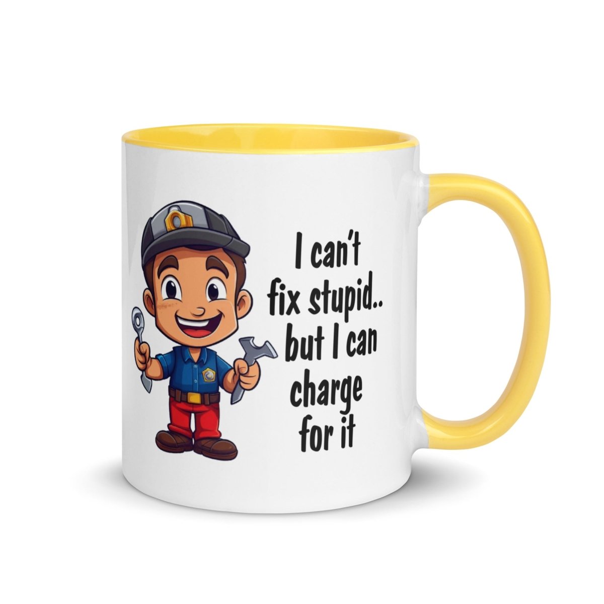 Humor Mechanic Charge Inner Color Mug - Max & Co Tees