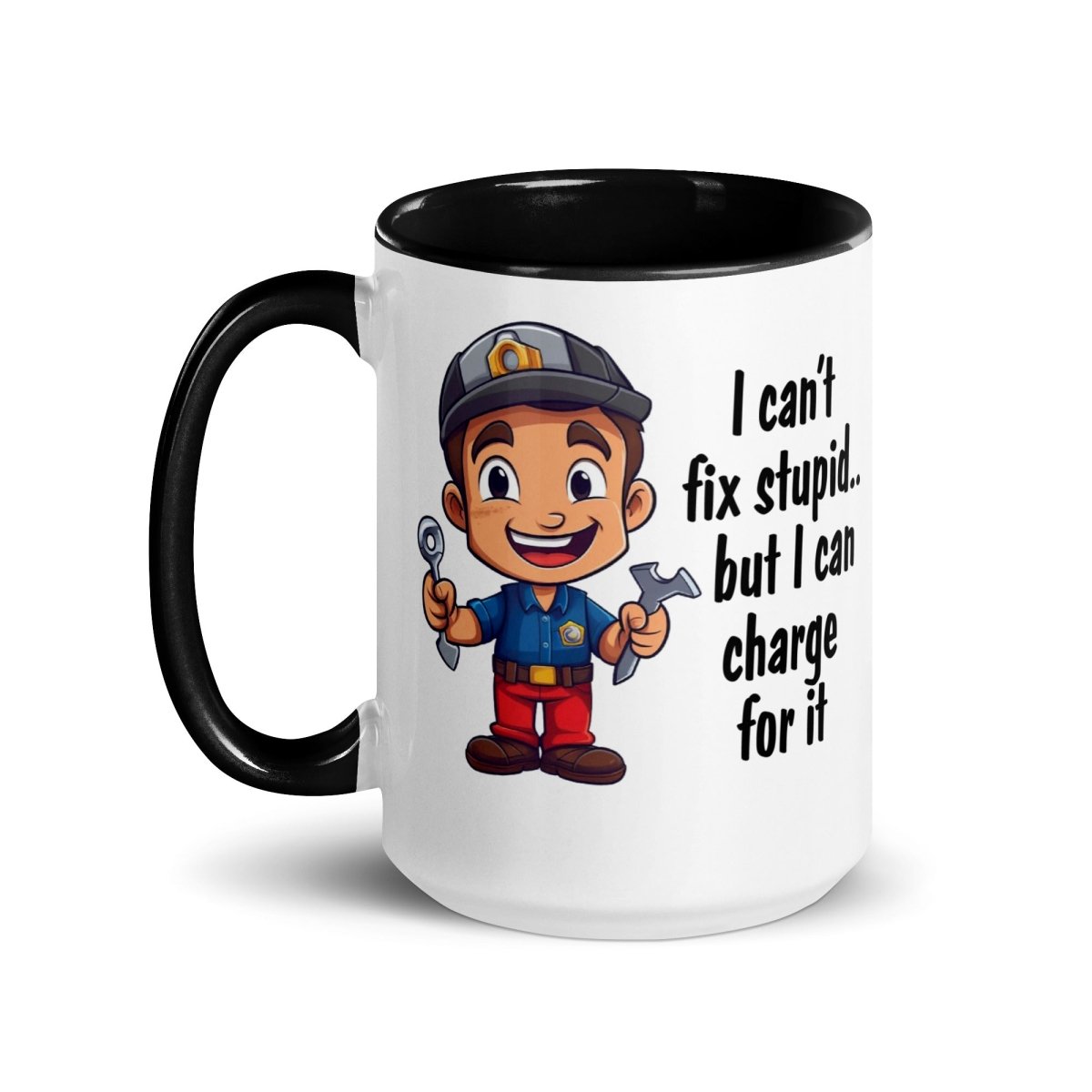 Humor Mechanic Charge Inner Color Mug - Max & Co Tees