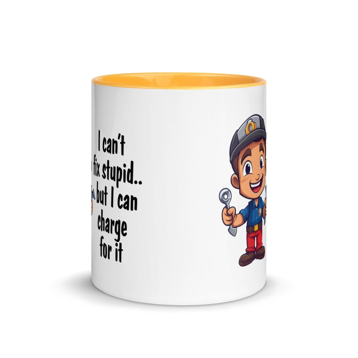 Humor Mechanic Charge Inner Color Mug - Max & Co Tees