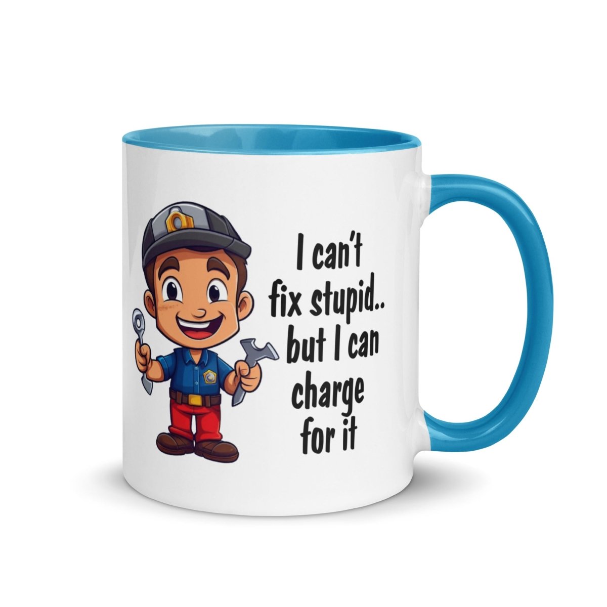 Humor Mechanic Charge Inner Color Mug - Max & Co Tees
