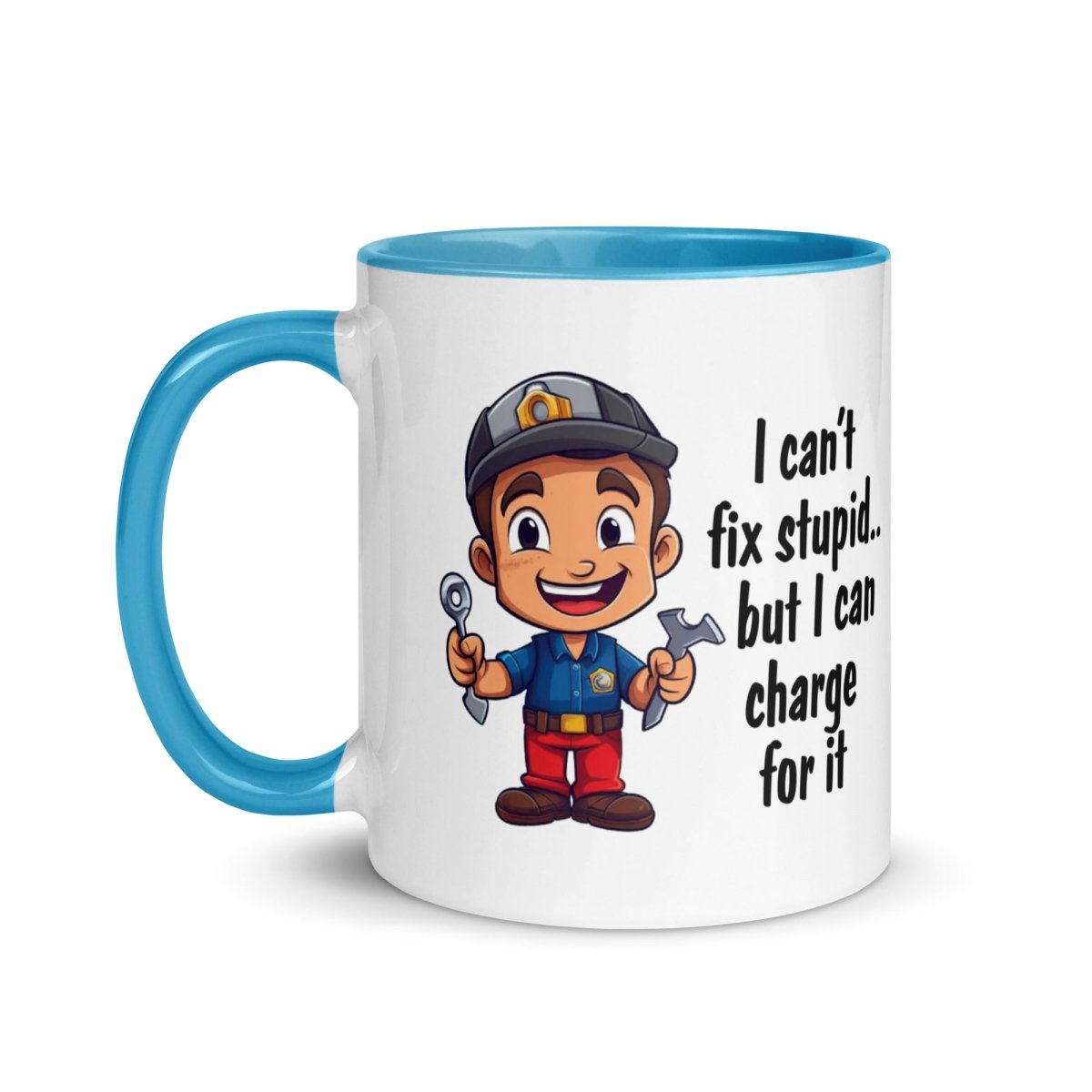 Humor Mechanic Charge Inner Color Mug - Max & Co Tees