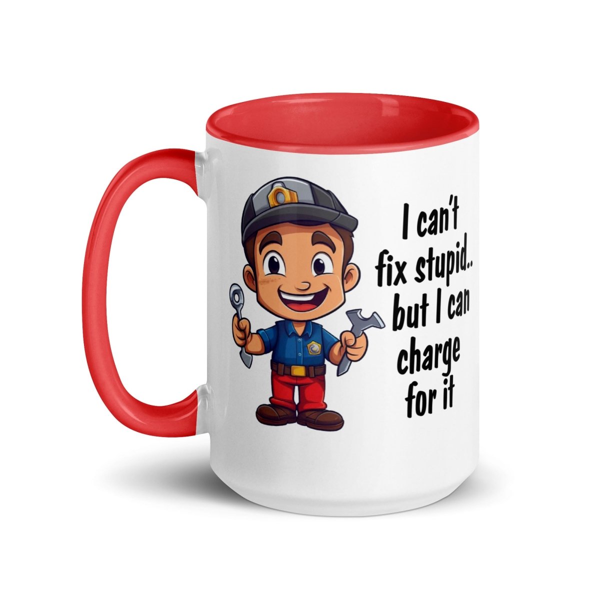 Humor Mechanic Charge Inner Color Mug - Max & Co Tees