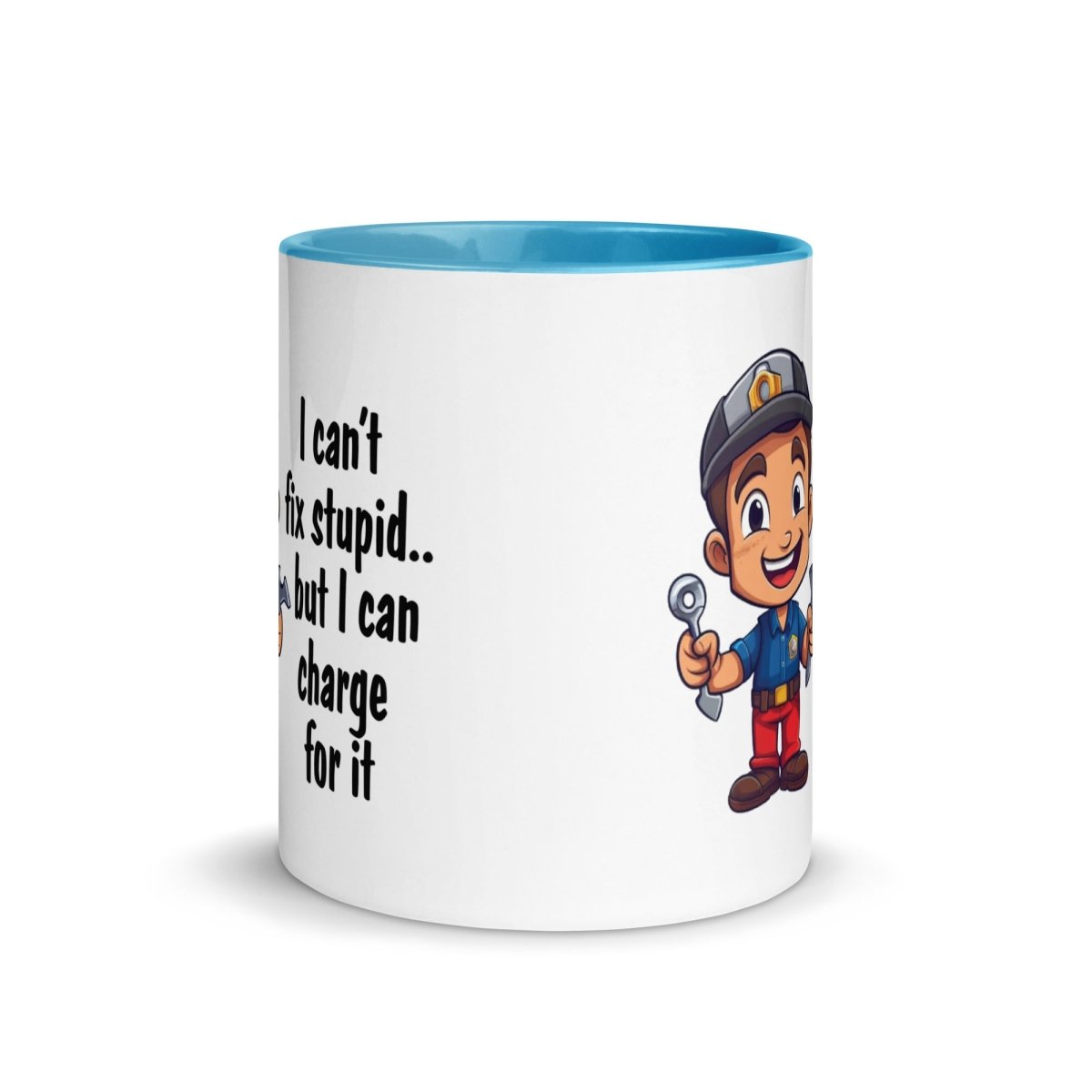 Humor Mechanic Charge Inner Color Mug - Max & Co Tees