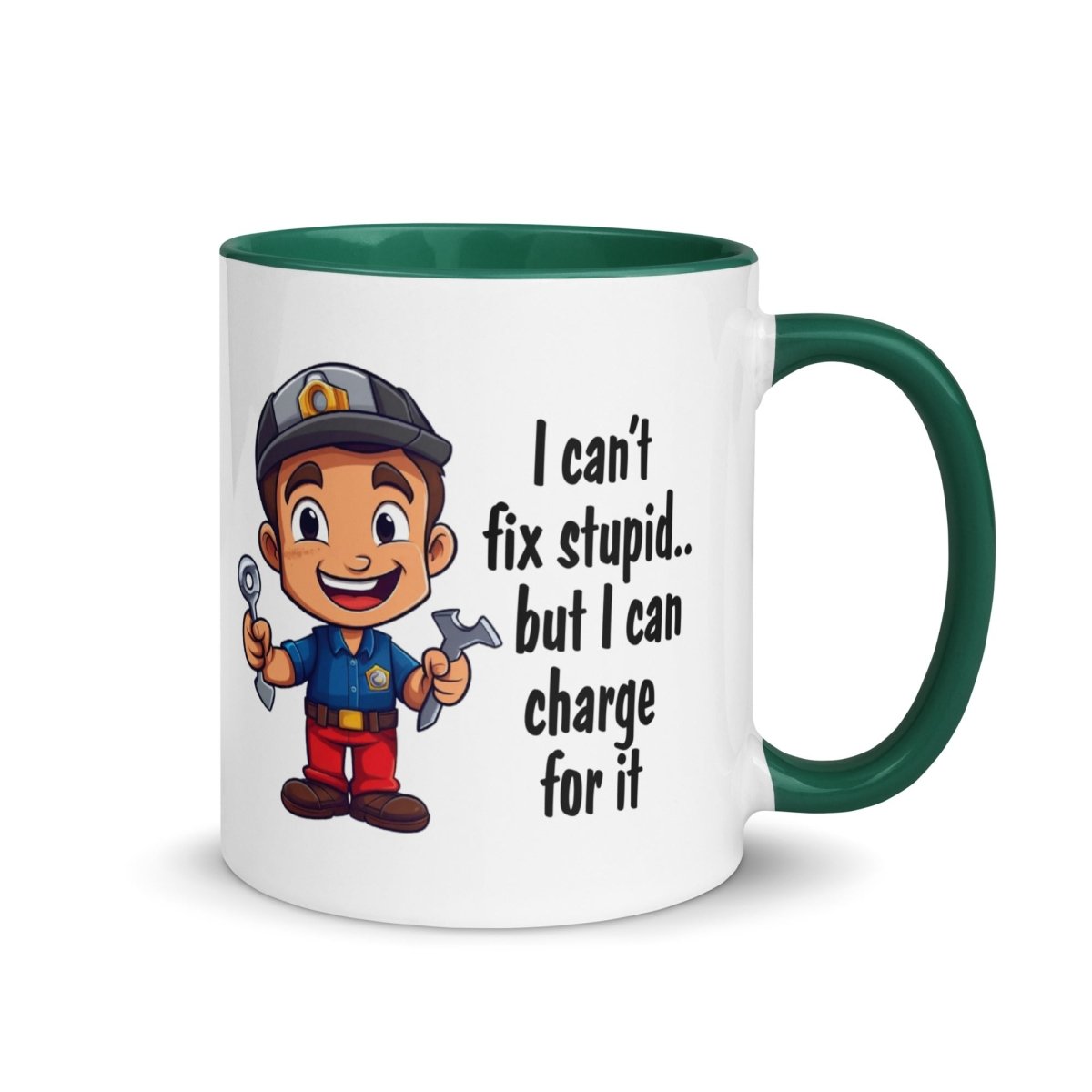 Humor Mechanic Charge Inner Color Mug - Max & Co Tees