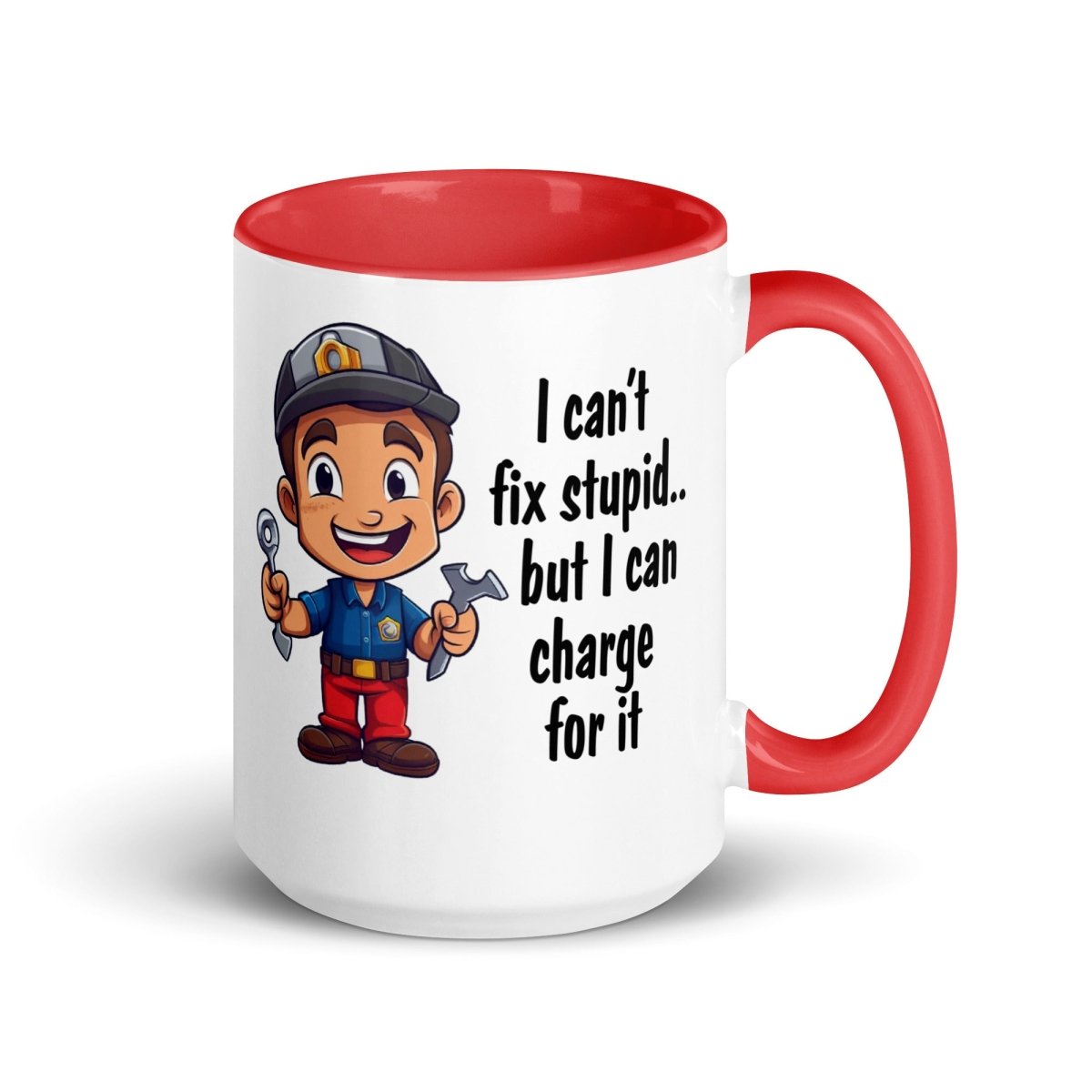 Humor Mechanic Charge Inner Color Mug - Max & Co Tees