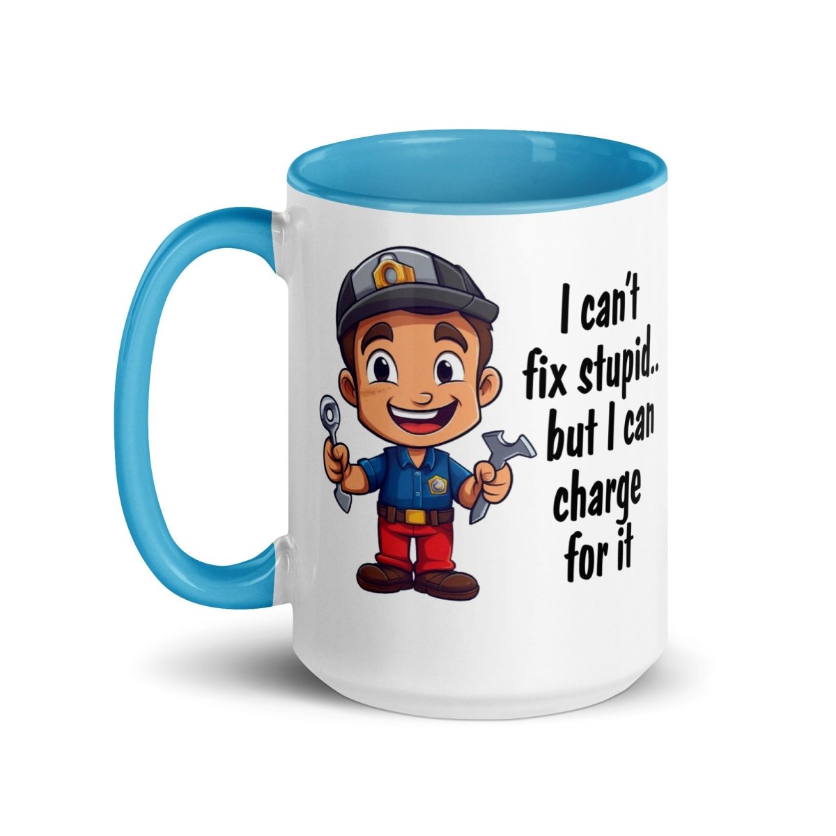 Humor Mechanic Charge Inner Color Mug - Max & Co Tees
