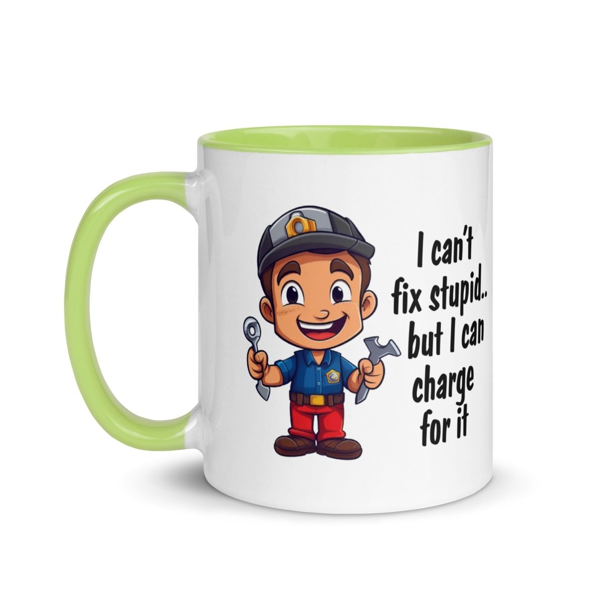Humor Mechanic Charge Inner Color Mug - Max & Co Tees