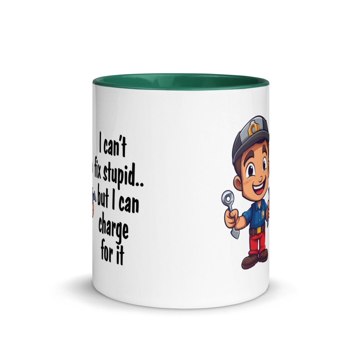 Humor Mechanic Charge Inner Color Mug - Max & Co Tees