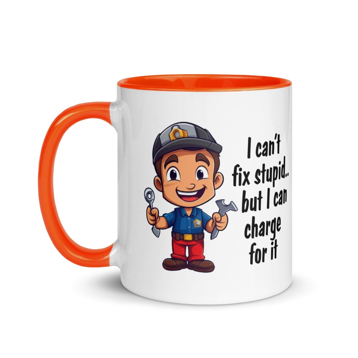Humor Mechanic Charge Inner Color Mug - Max & Co Tees