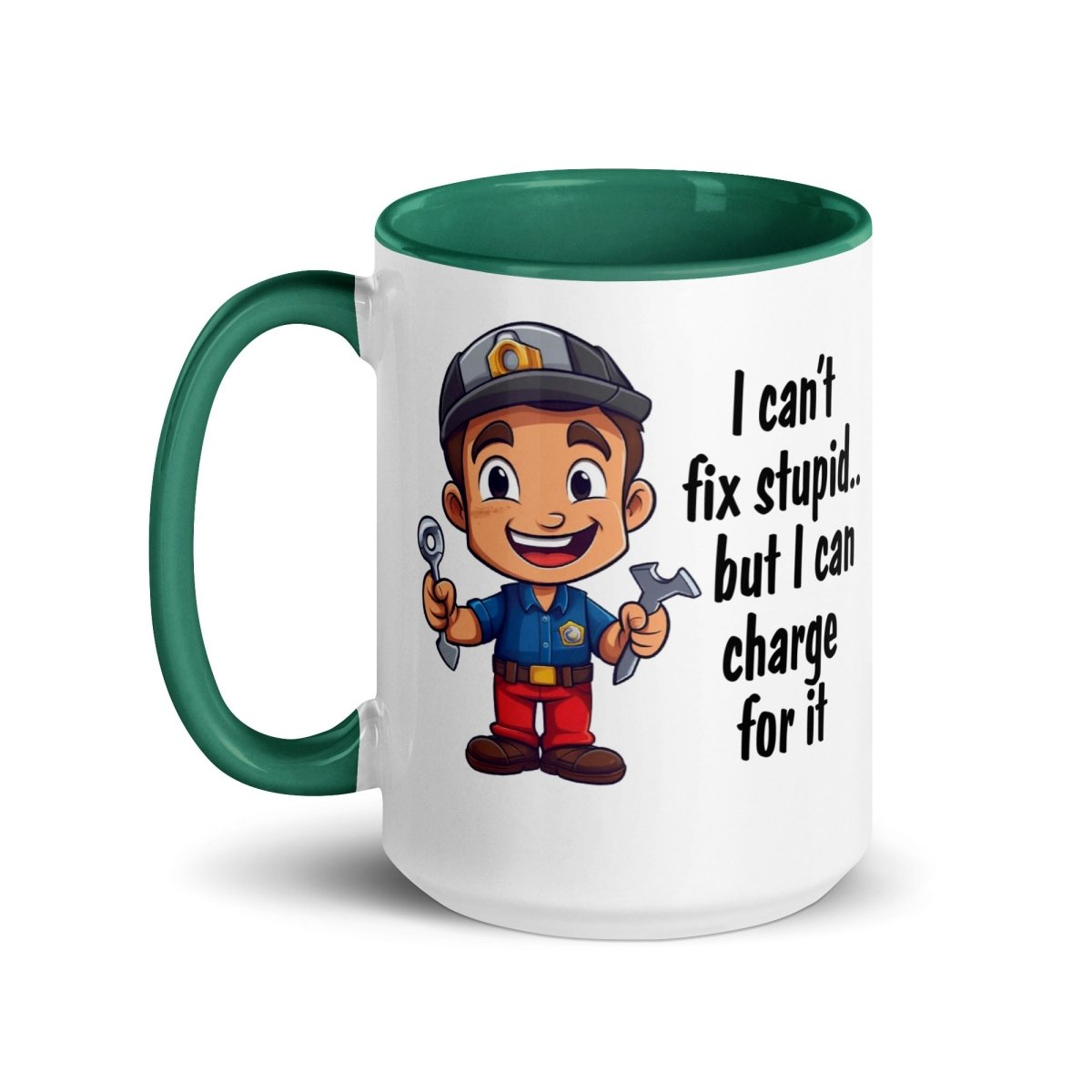 Humor Mechanic Charge Inner Color Mug - Max & Co Tees