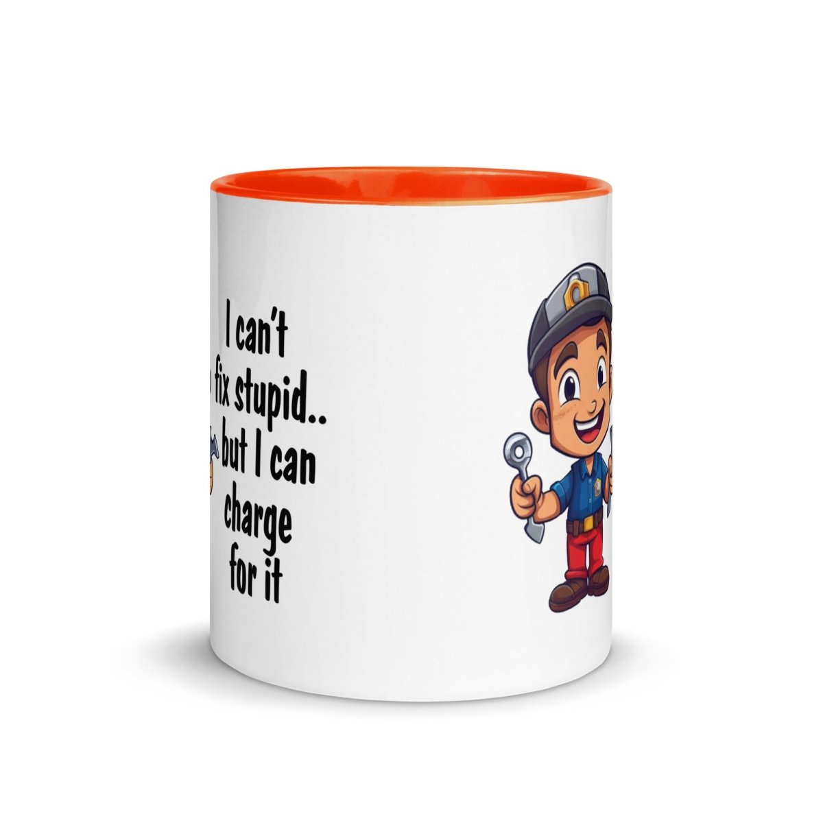 Humor Mechanic Charge Inner Color Mug - Max & Co Tees