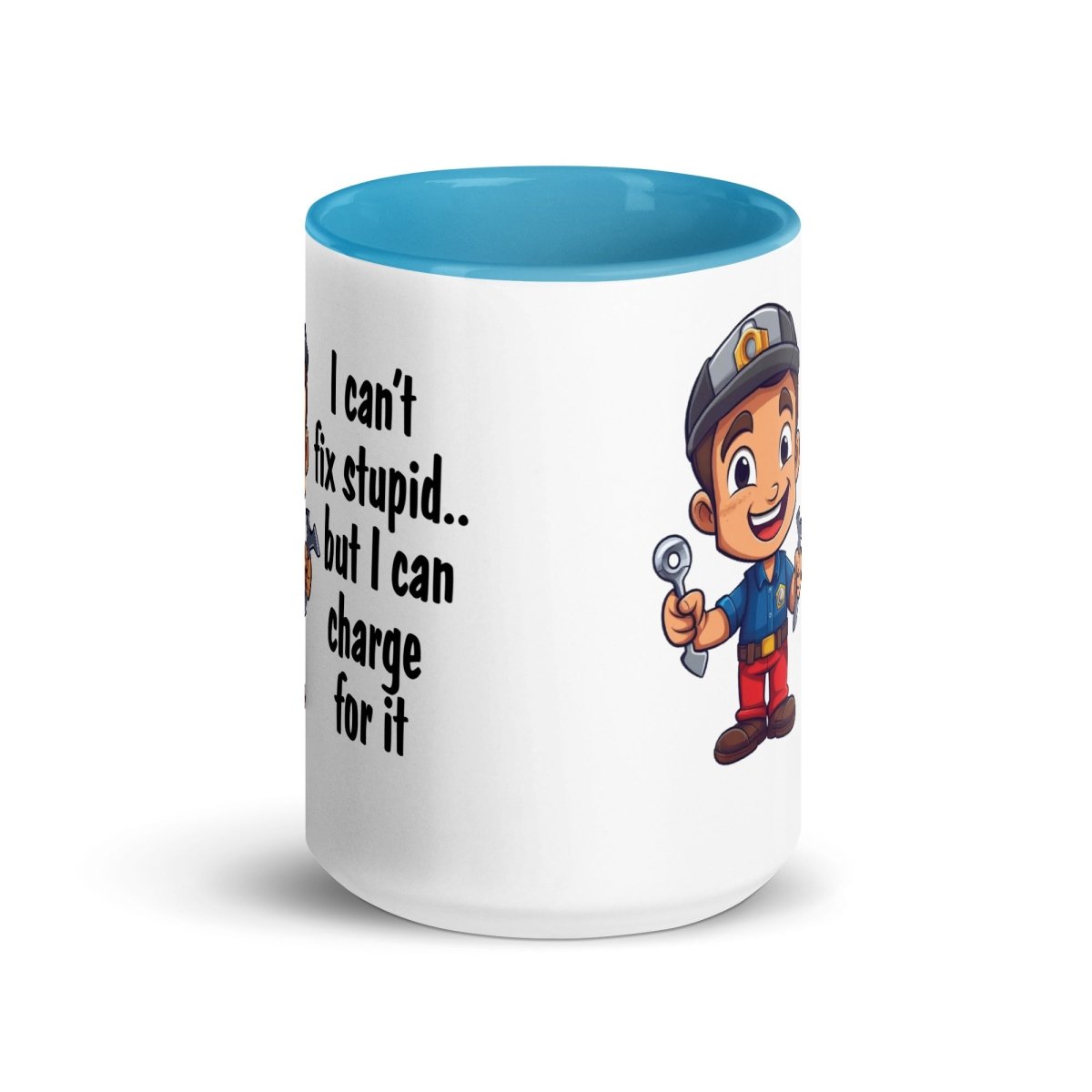 Humor Mechanic Charge Inner Color Mug - Max & Co Tees