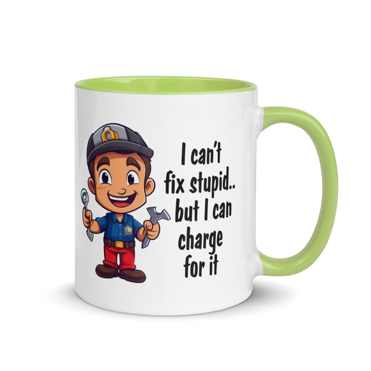 Humor Mechanic Charge Inner Color Mug - Max & Co Tees