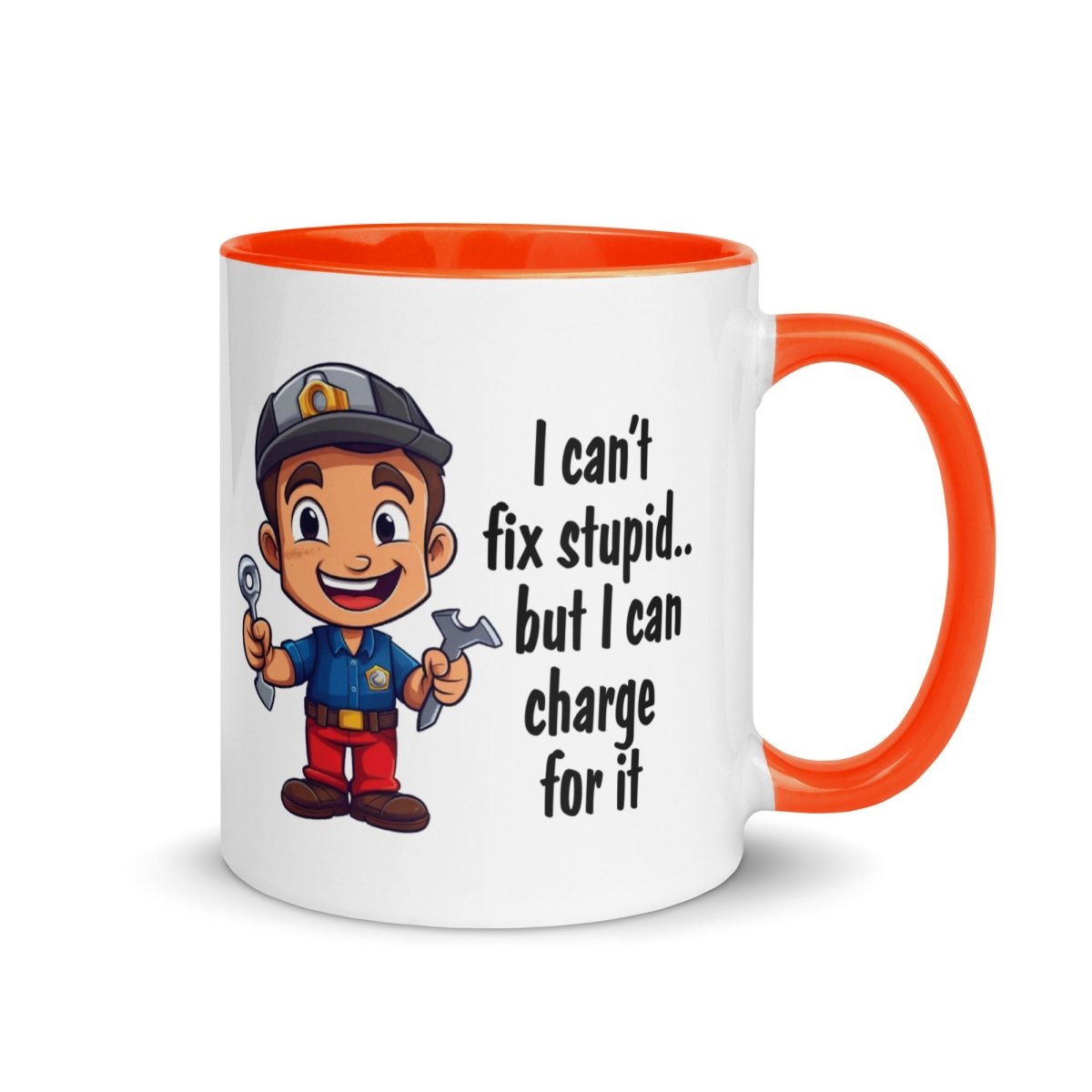 Humor Mechanic Charge Inner Color Mug - Max & Co Tees