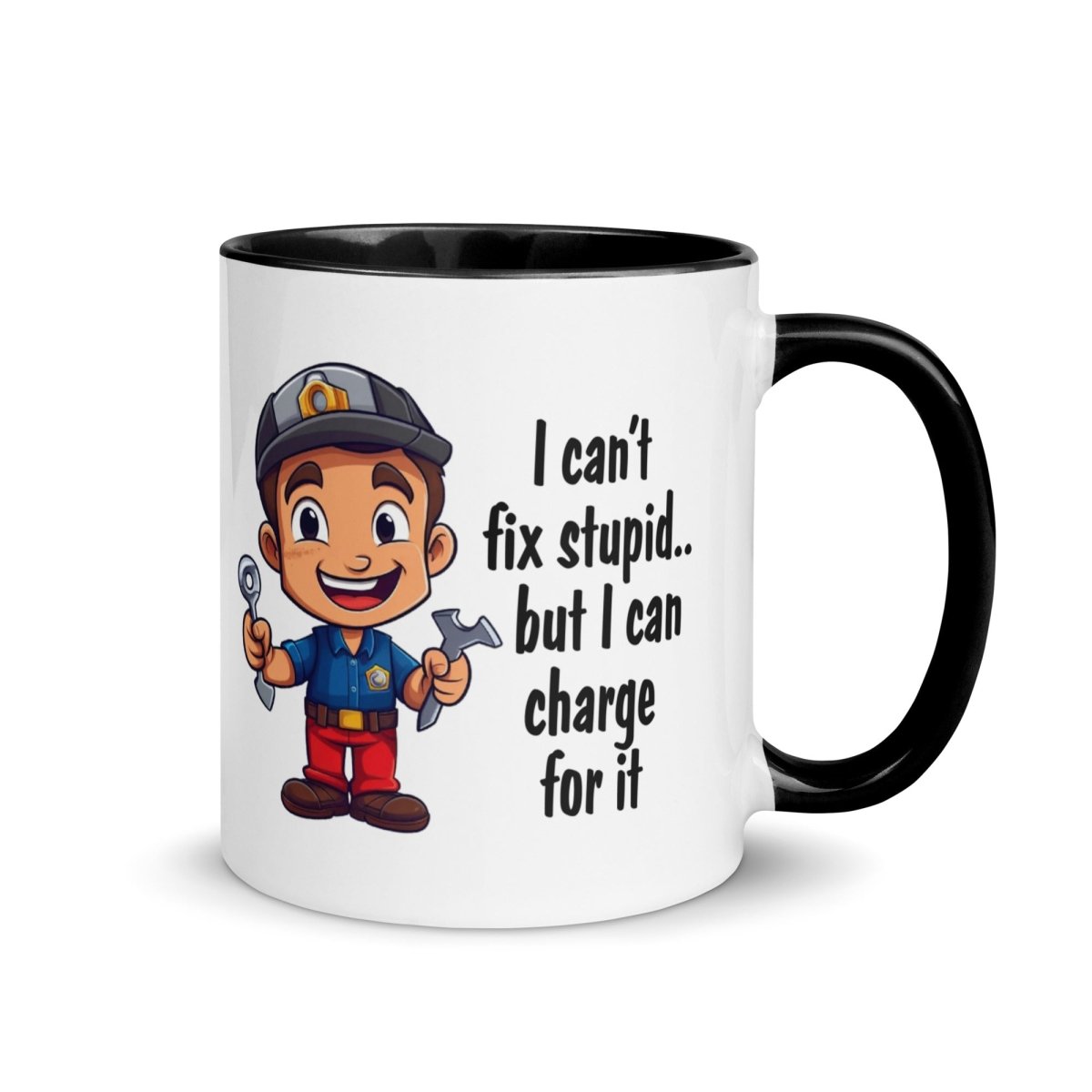 Humor Mechanic Charge Inner Color Mug - Max & Co Tees