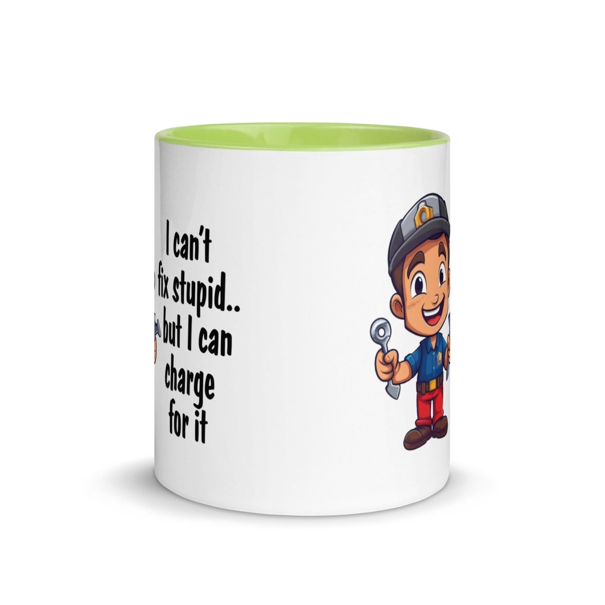 Humor Mechanic Charge Inner Color Mug - Max & Co Tees