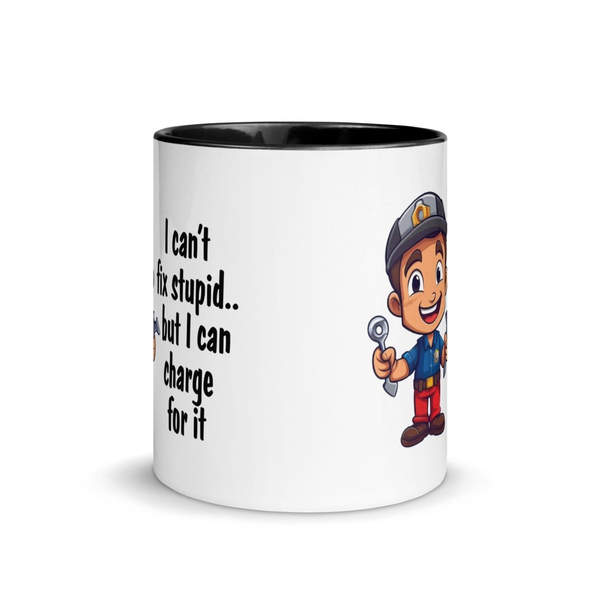 Humor Mechanic Charge Inner Color Mug - Max & Co Tees