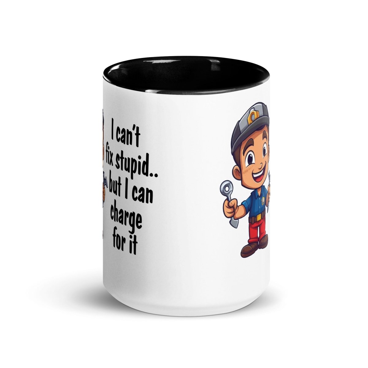 Humor Mechanic Charge Inner Color Mug - Max & Co Tees