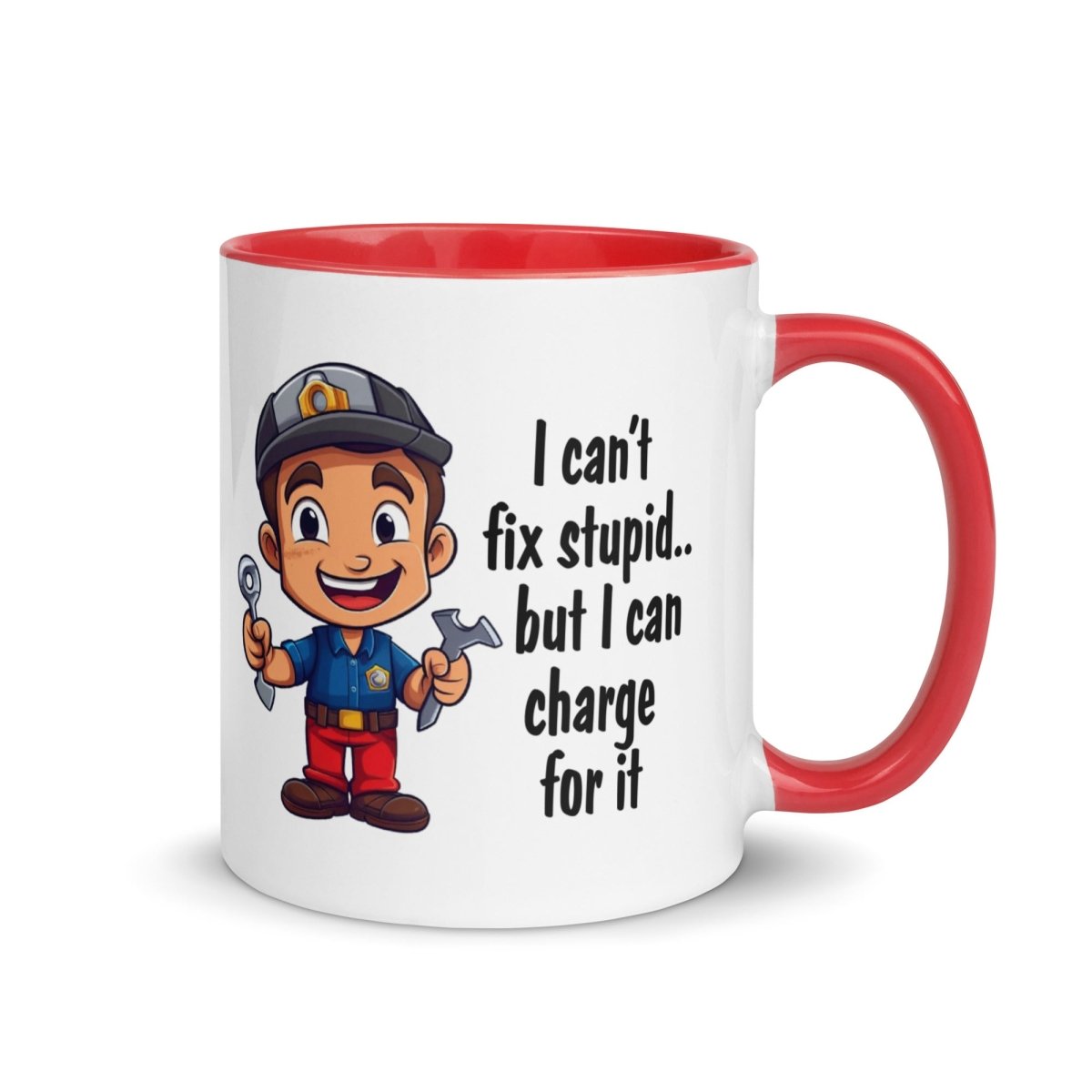 Humor Mechanic Charge Inner Color Mug - Max & Co Tees