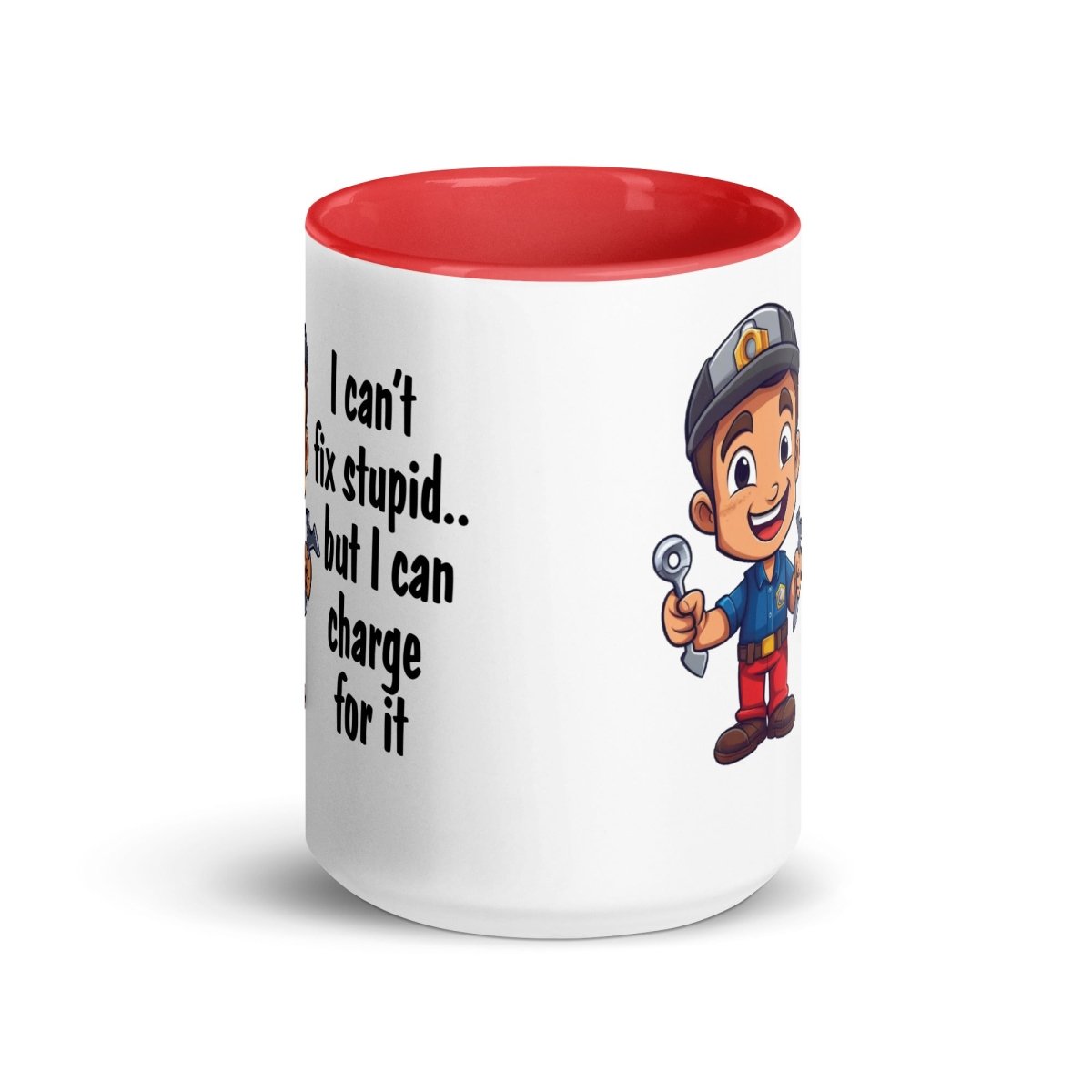 Humor Mechanic Charge Inner Color Mug - Max & Co Tees