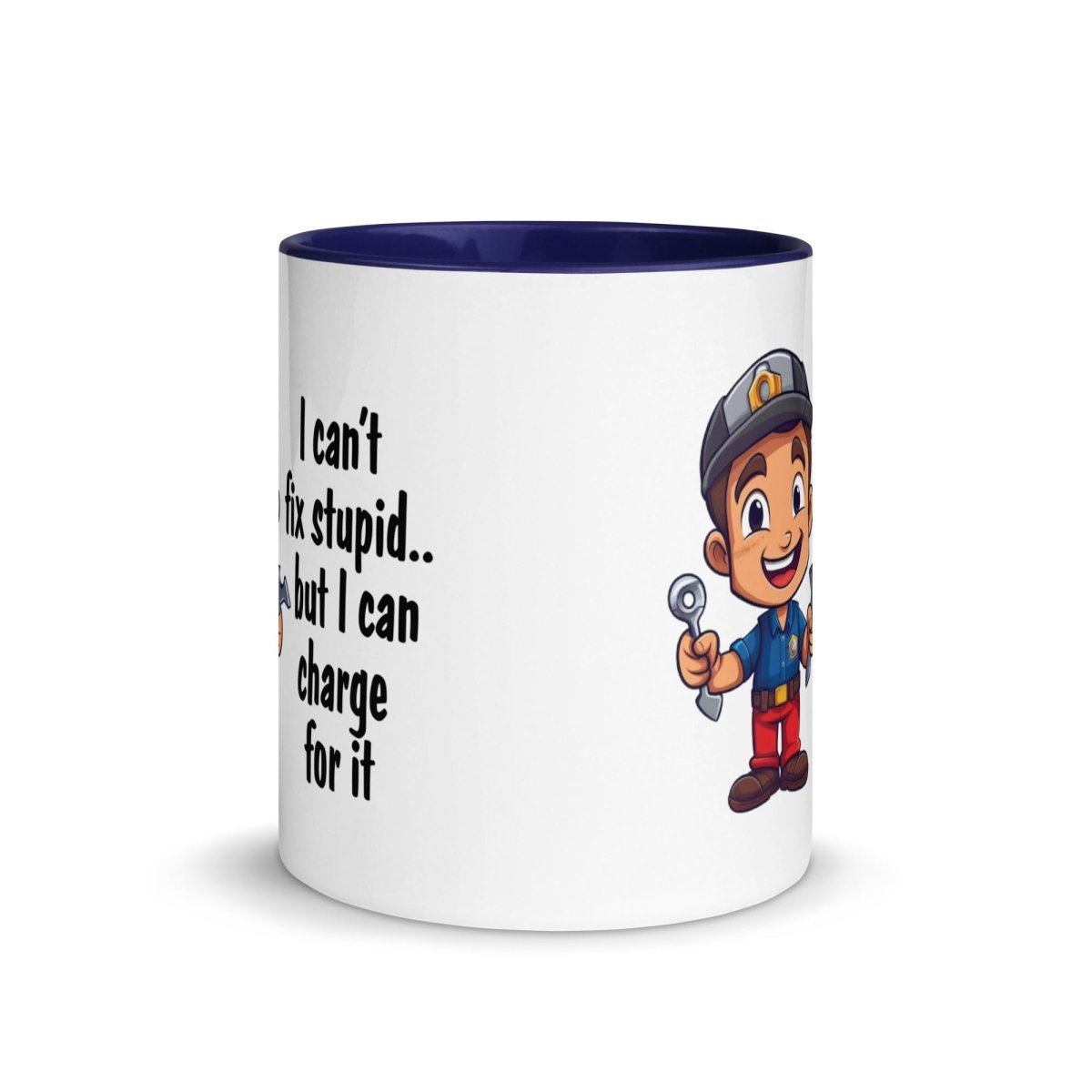 Humor Mechanic Charge Inner Color Mug - Max & Co Tees