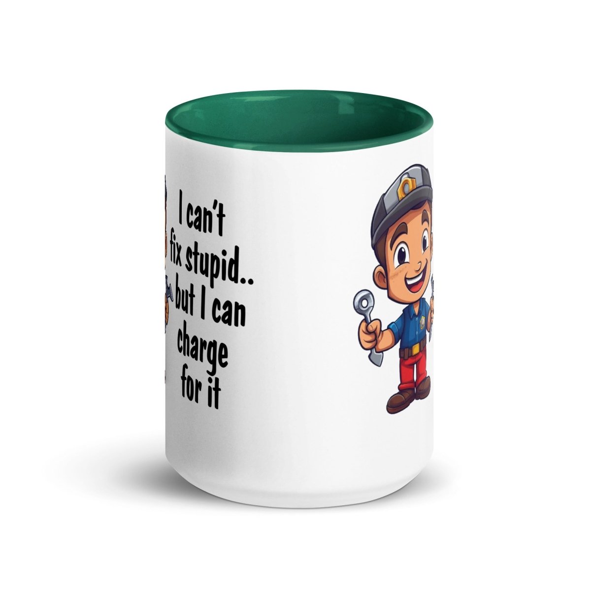 Humor Mechanic Charge Inner Color Mug - Max & Co Tees