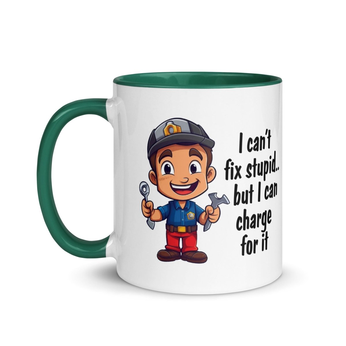 Humor Mechanic Charge Inner Color Mug - Max & Co Tees