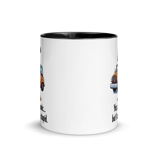 Humor Mechanic Stupid Inner Color Mug - Max & Co Tees