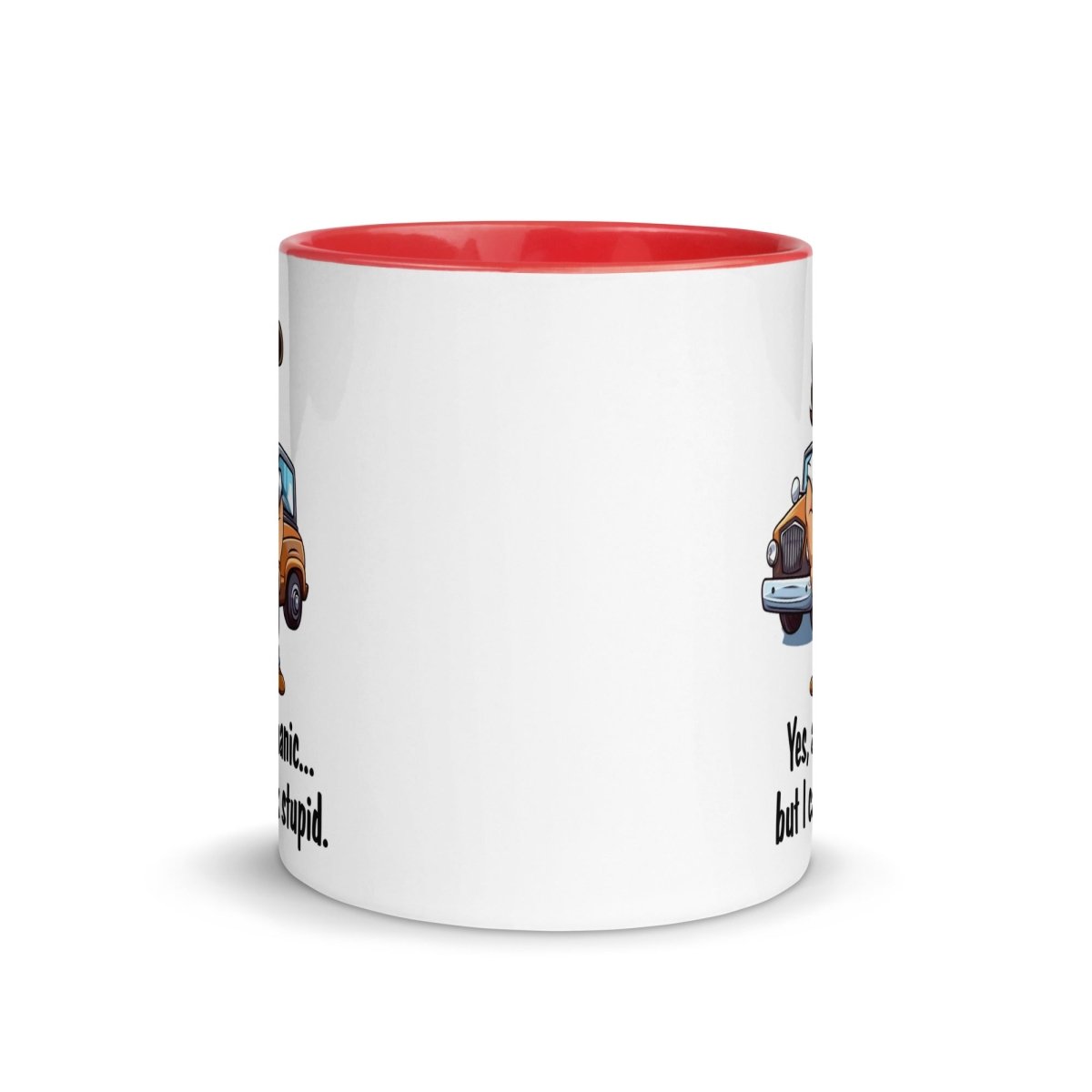 Humor Mechanic Stupid Inner Color Mug - Max & Co Tees