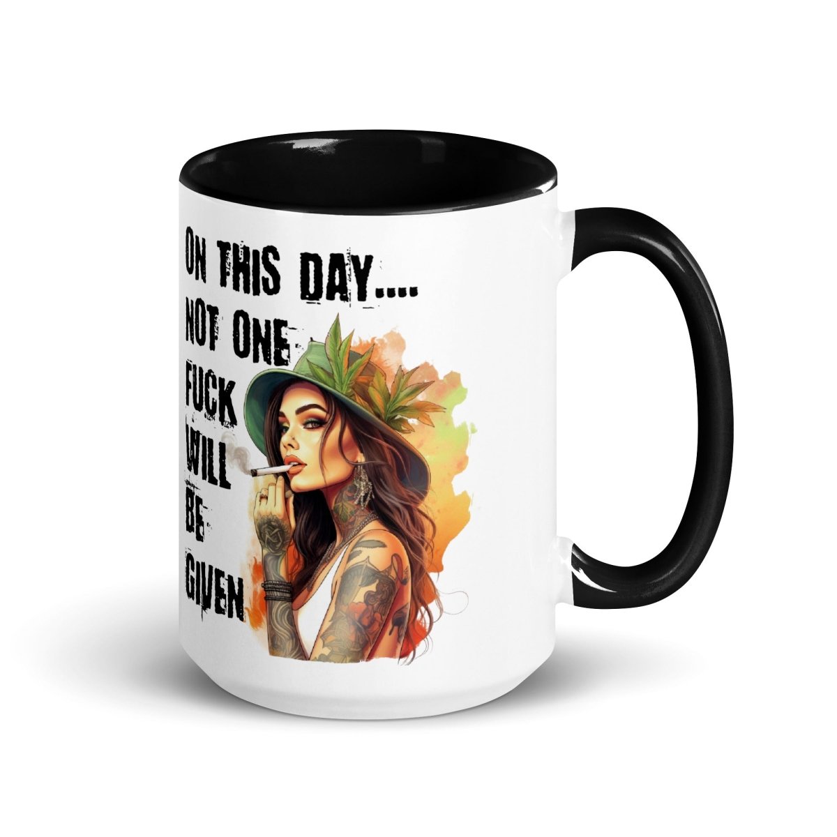 Humor Not One F Given Inner Color Mug - Max & Co Tees