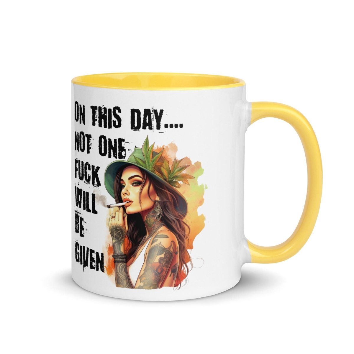 Humor Not One F Given Inner Color Mug - Max & Co Tees
