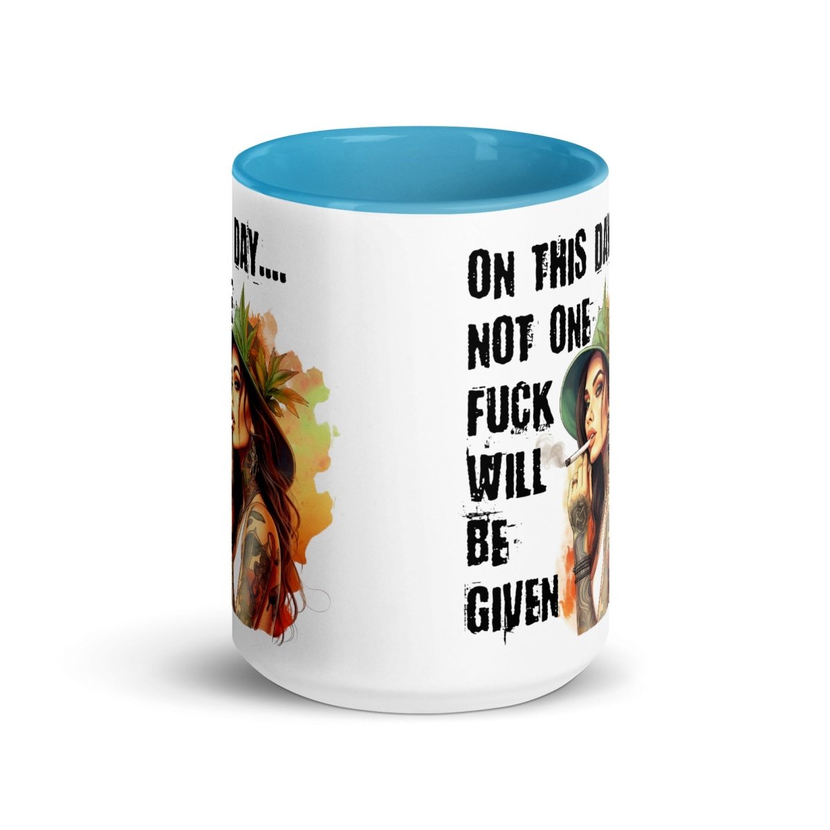 Humor Not One F Given Inner Color Mug - Max & Co Tees