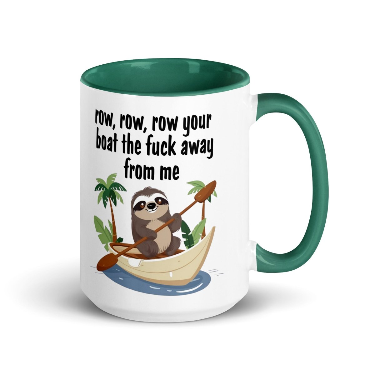 Humor Row The Boat Inner Color Mug - Max & Co Tees