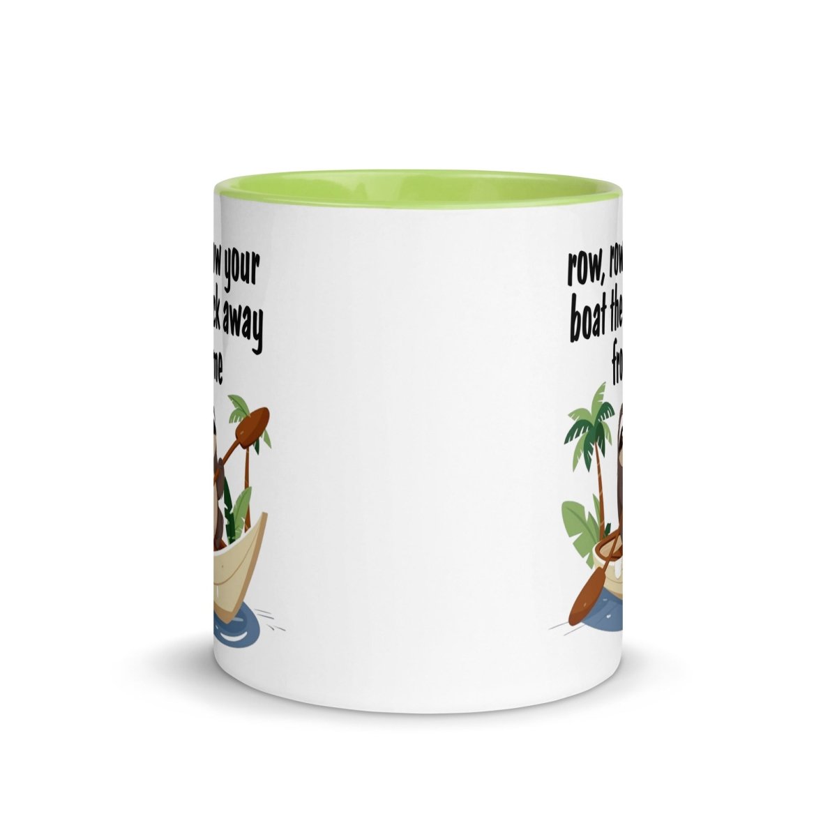 Humor Row The Boat Inner Color Mug - Max & Co Tees