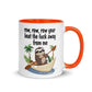 Humor Row The Boat Inner Color Mug - Max & Co Tees