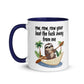 Humor Row The Boat Inner Color Mug - Max & Co Tees