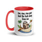Humor Row The Boat Inner Color Mug - Max & Co Tees