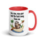 Humor Row The Boat Inner Color Mug - Max & Co Tees