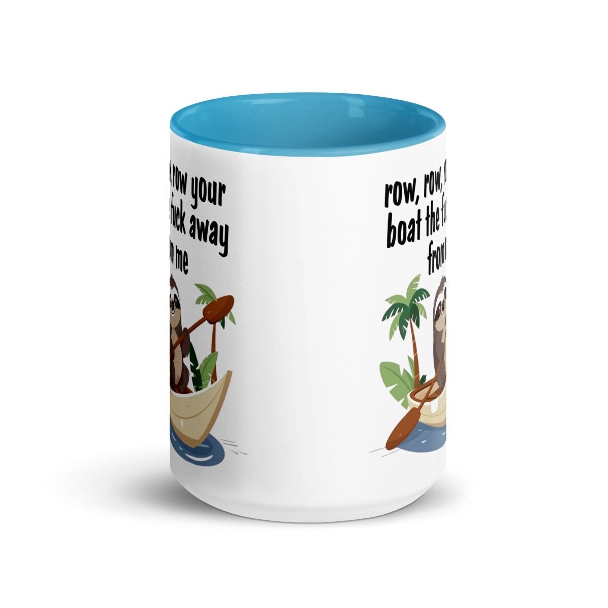 Humor Row The Boat Inner Color Mug - Max & Co Tees