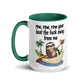 Humor Row The Boat Inner Color Mug - Max & Co Tees