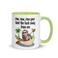 Humor Row The Boat Inner Color Mug - Max & Co Tees