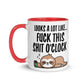 Humor Sh#$ O'clock Inner Color Mug - Max & Co Tees